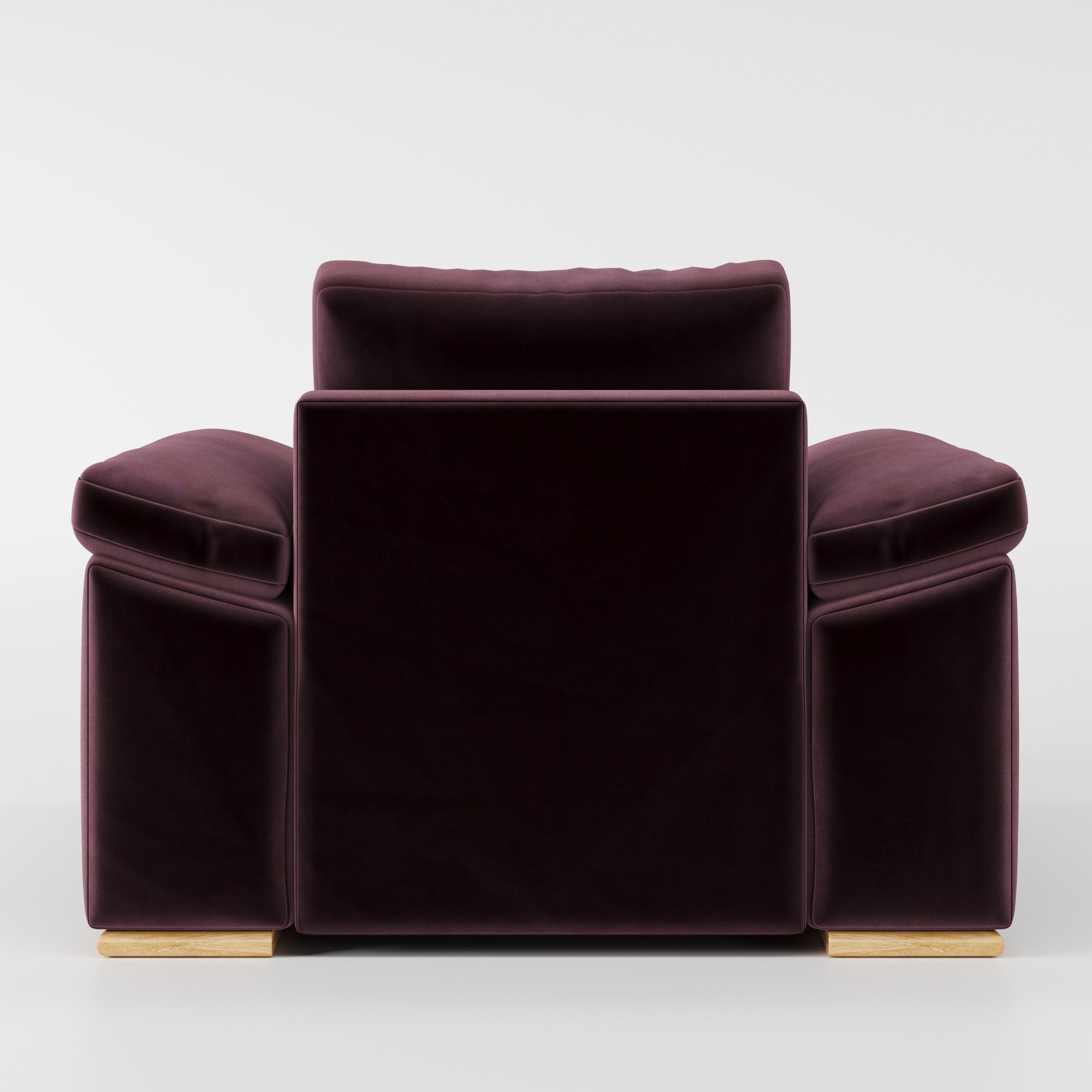CloseCo Moy armchair, back view