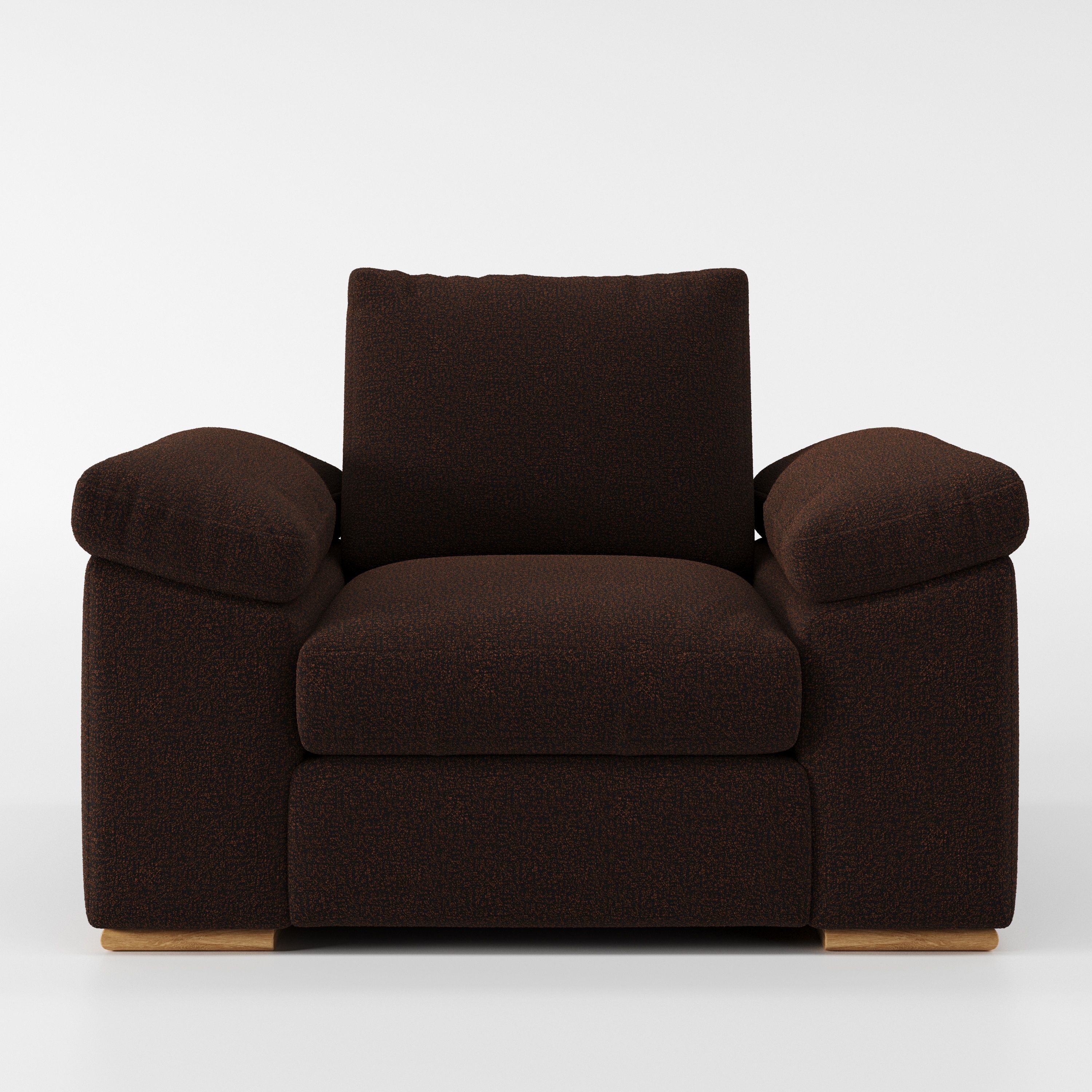 CloseCo Moy armchair, front view