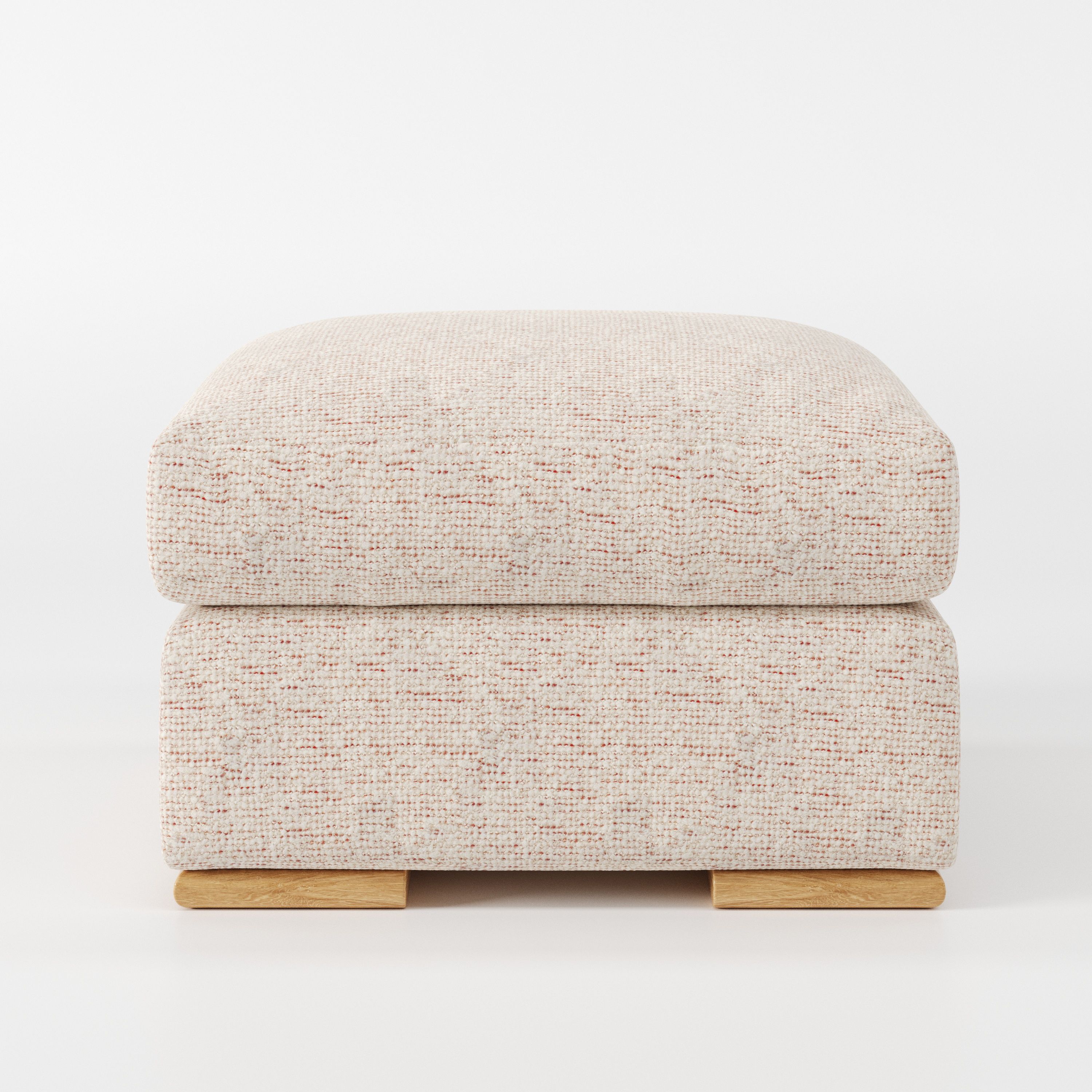 CloseCo Moy footstool, front view
