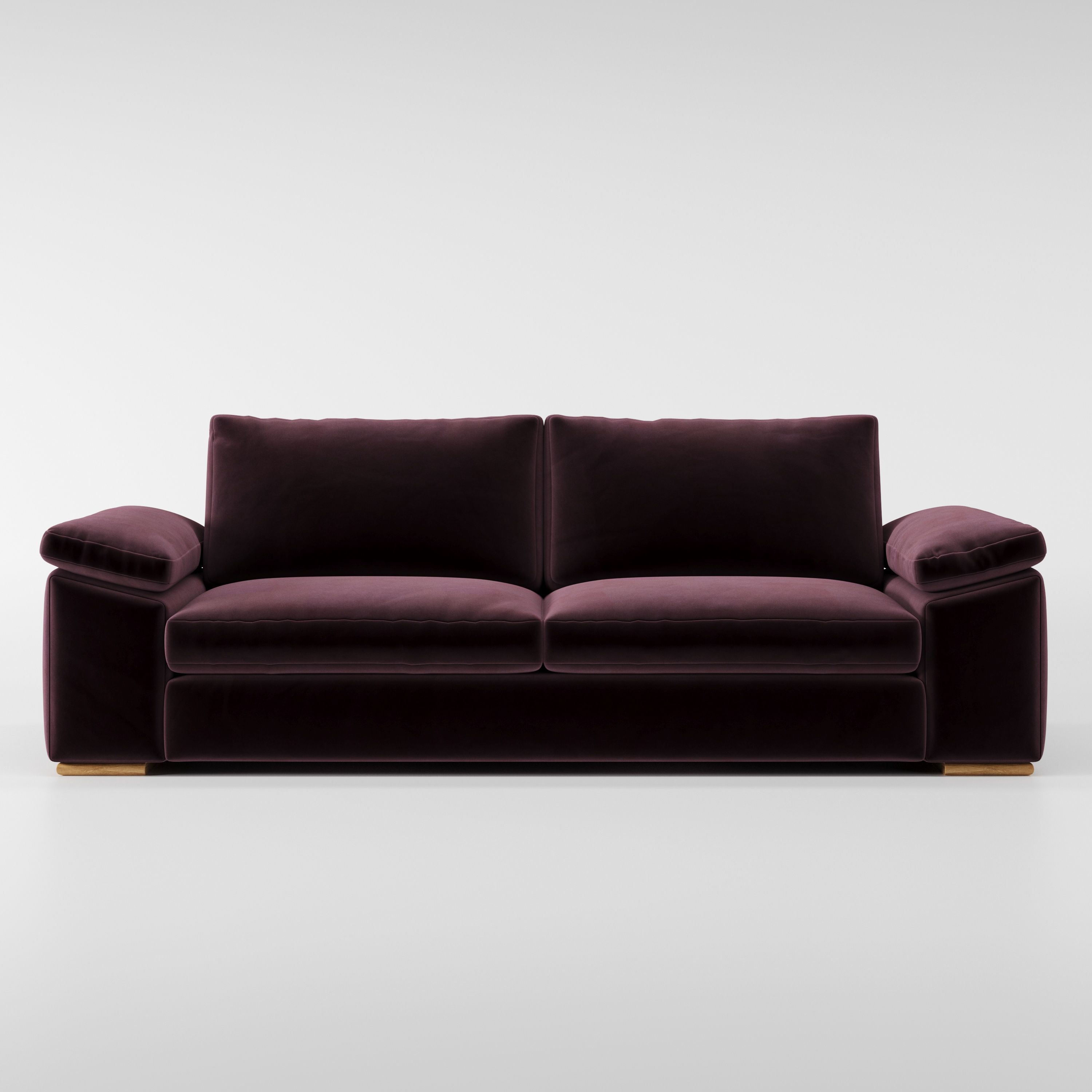 CloseCo Moy sofa, front view
