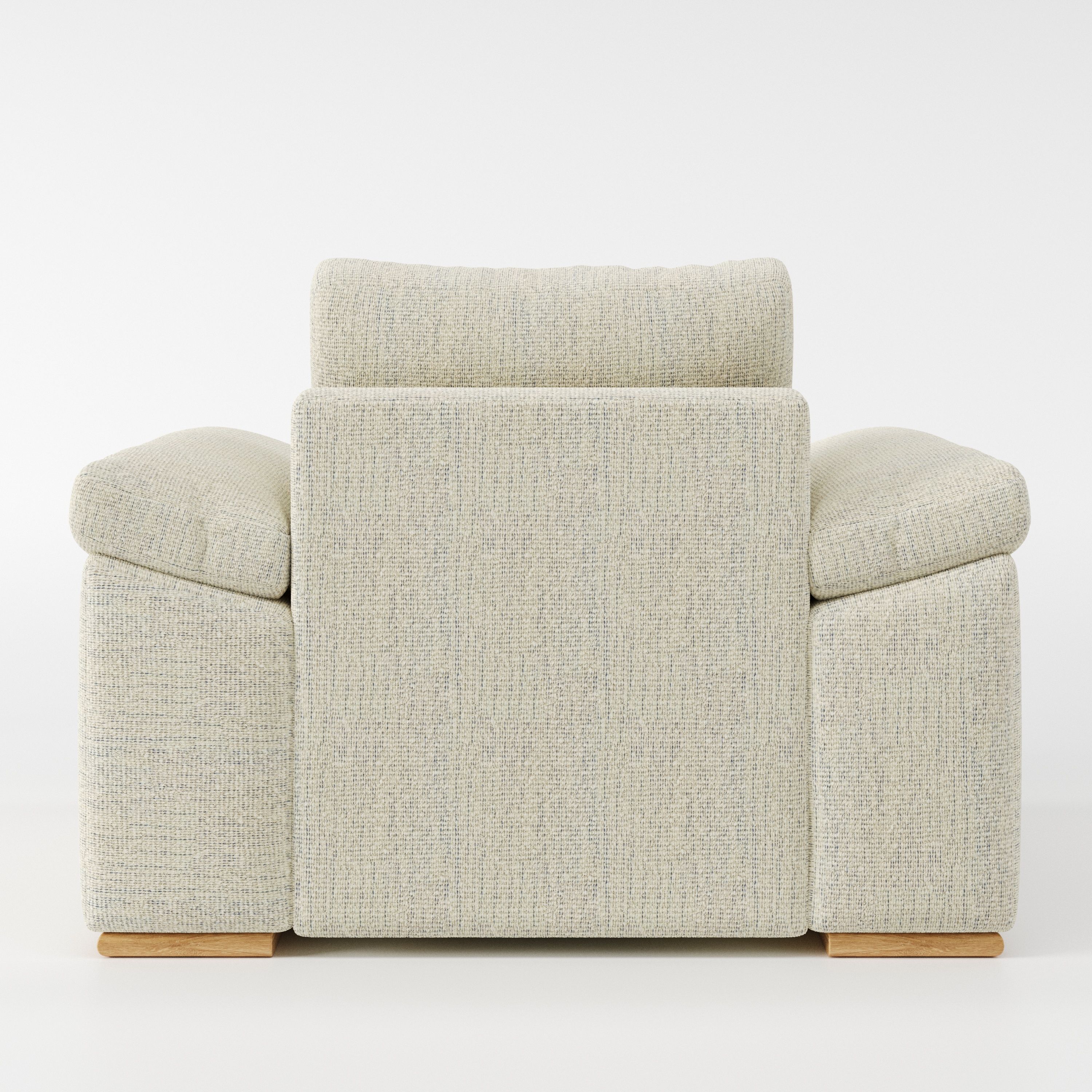 CloseCo Moy armchair, back view
