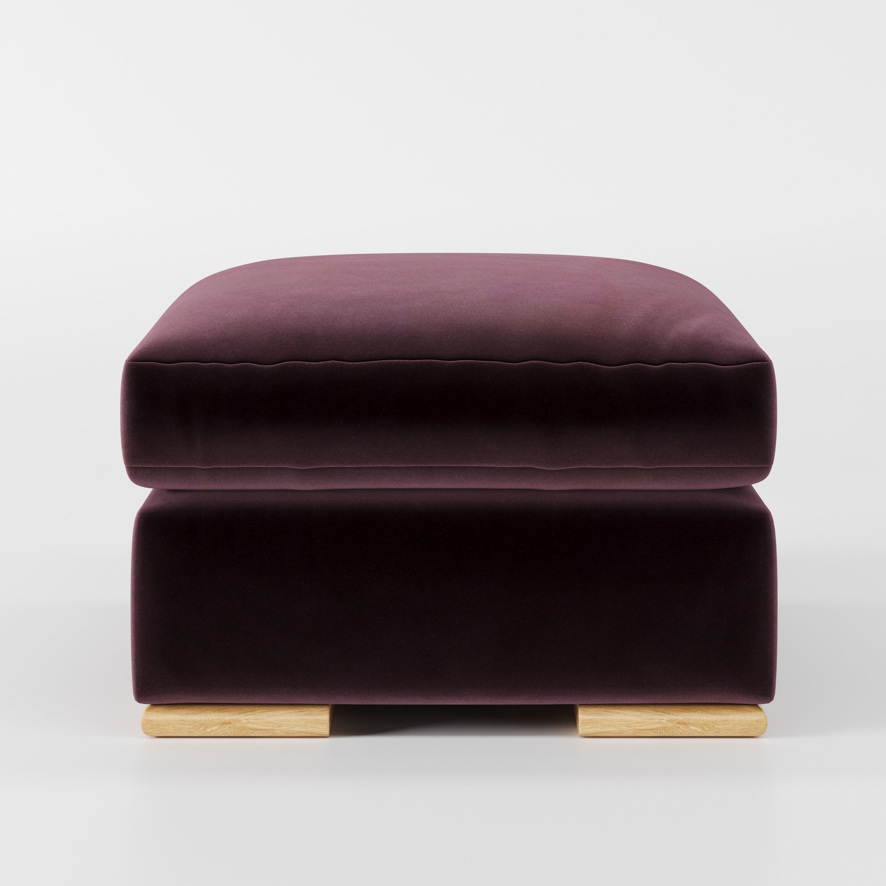 CloseCo Moy footstool, front view