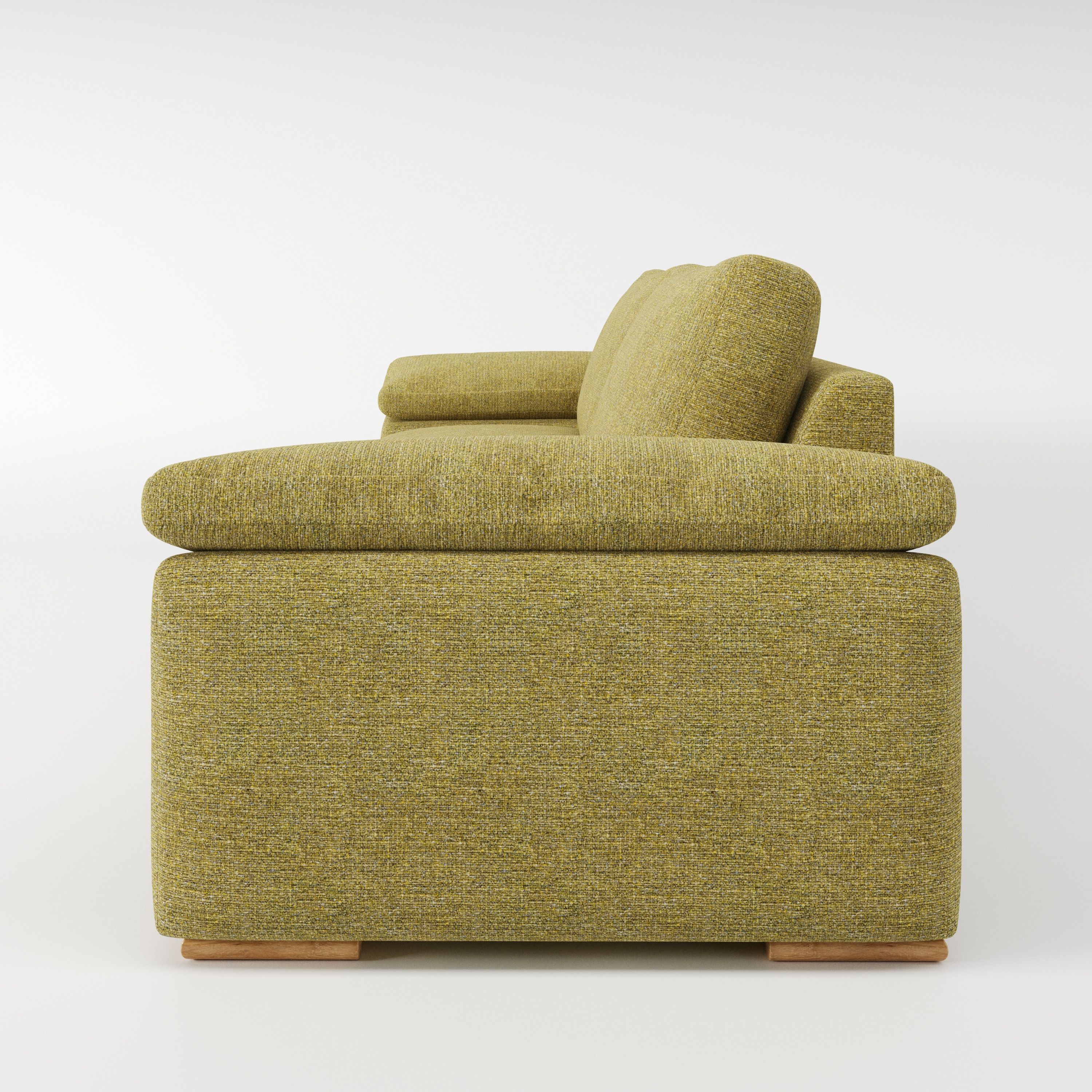 CloseCo Moy sofa, side view