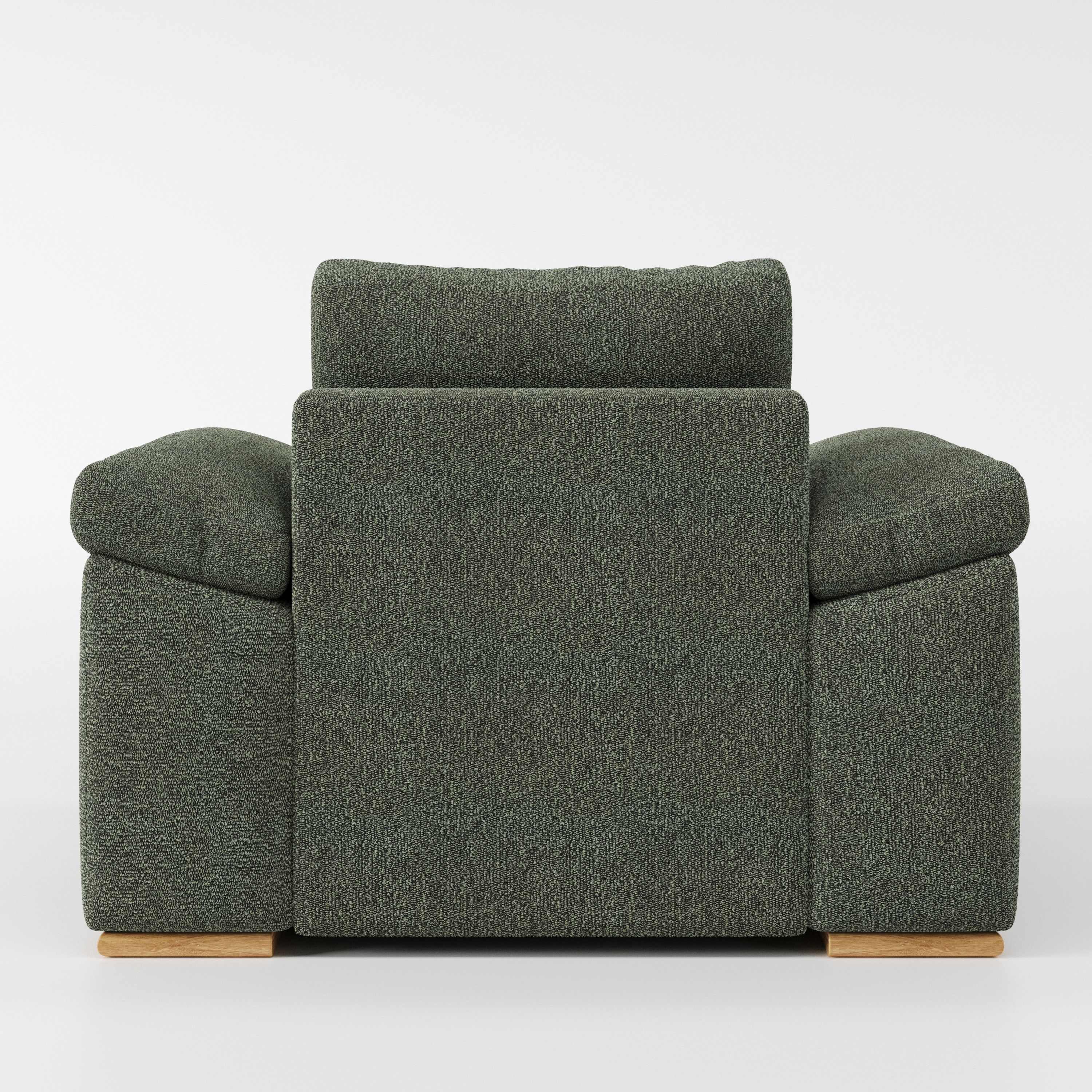 CloseCo Moy armchair, back view