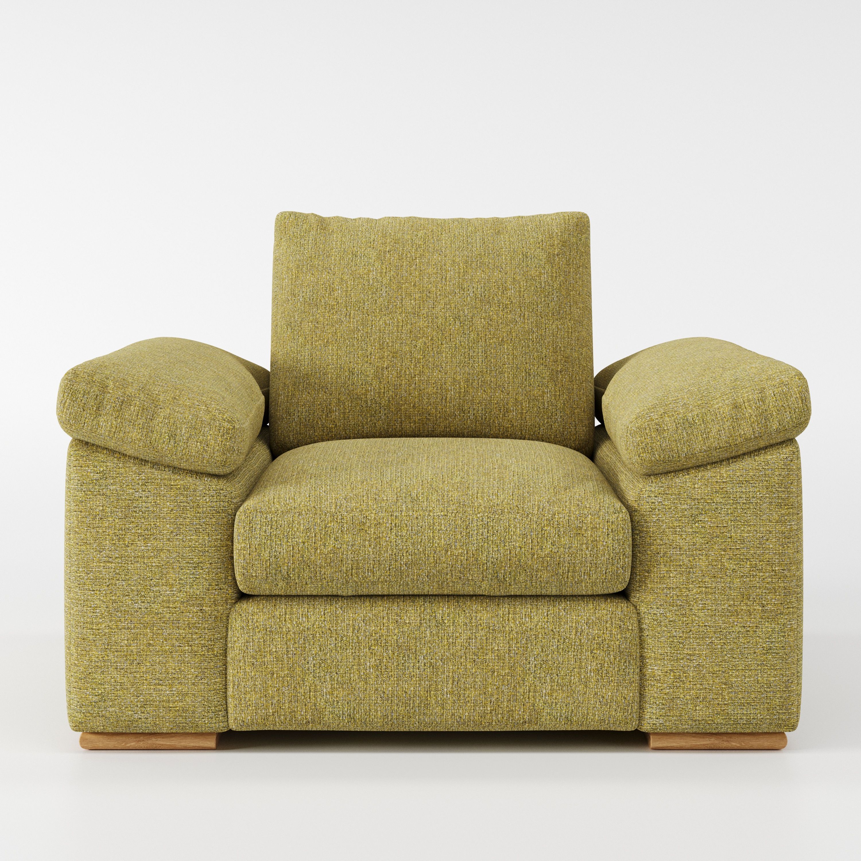 CloseCo Moy armchair, front view