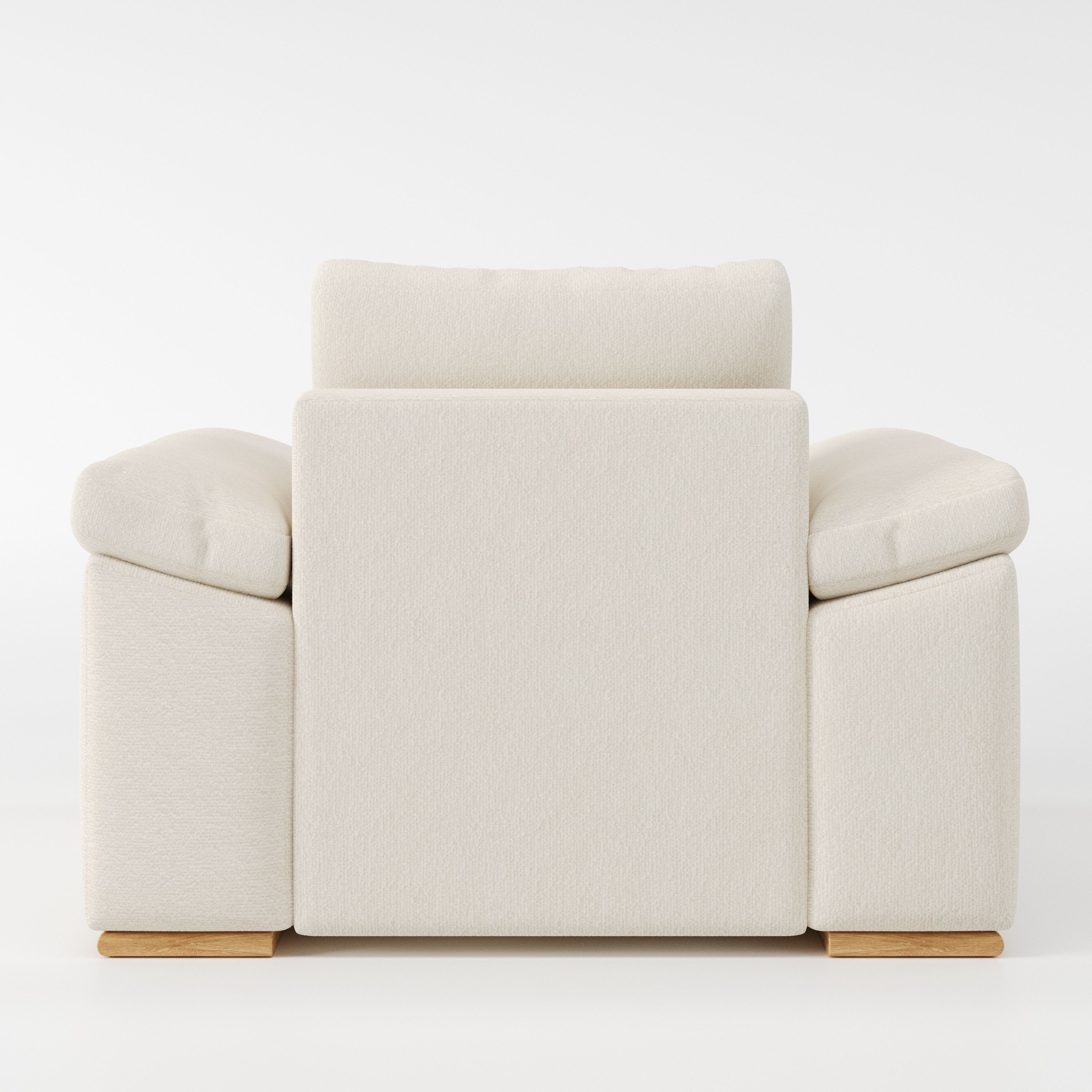CloseCo Moy armchair, back view