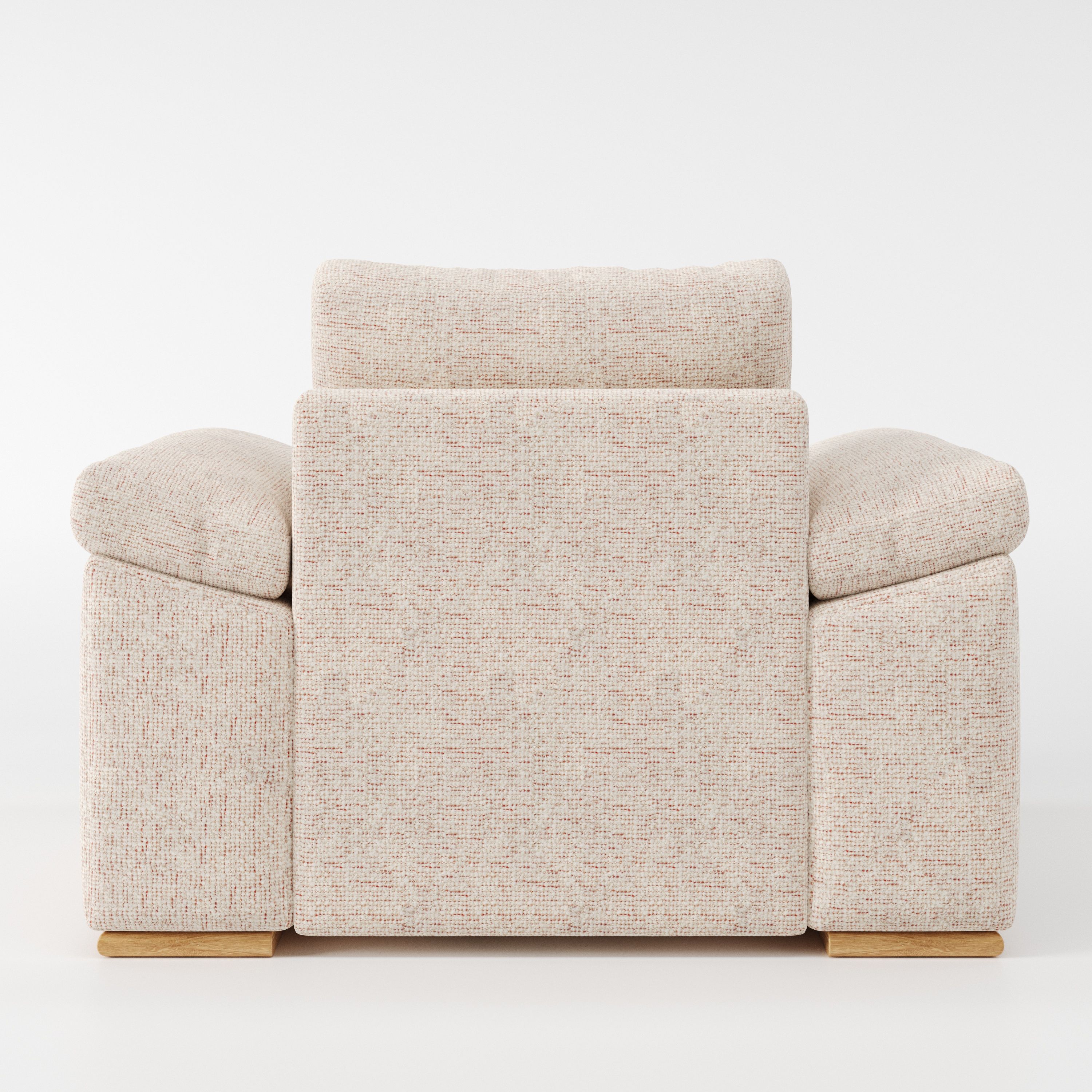CloseCo Moy armchair, back view