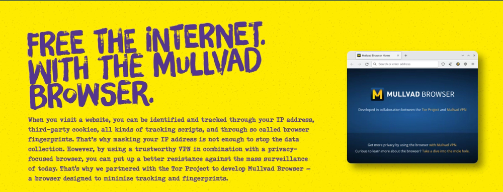 image of Mullvad Browser