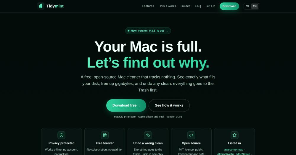 image of Tidymint