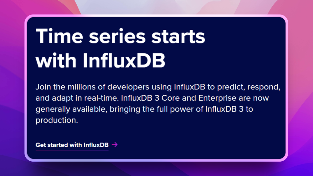 image of InfluxDB