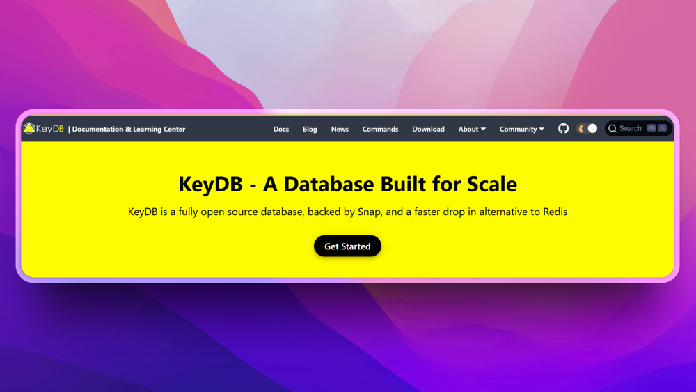 image of KeyDB