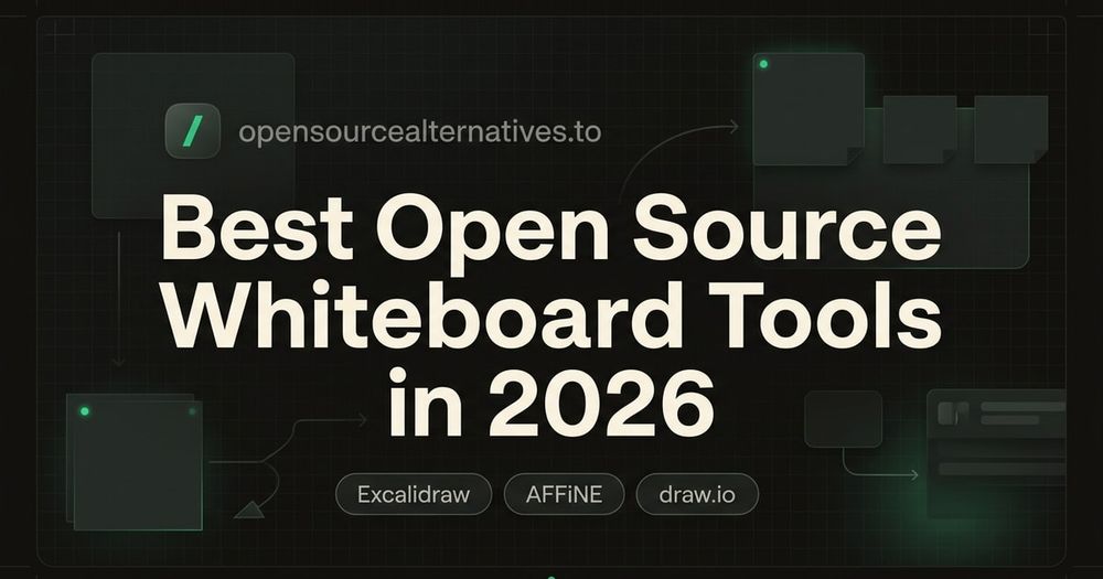 Best Open Source Whiteboard Tools in 2026 blog thumbnail image Best Open Source Whiteboard Tools in 2026 blog thumbnail image