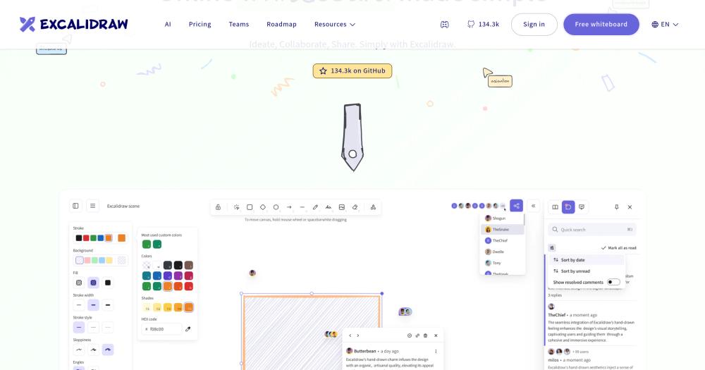 image of Excalidraw