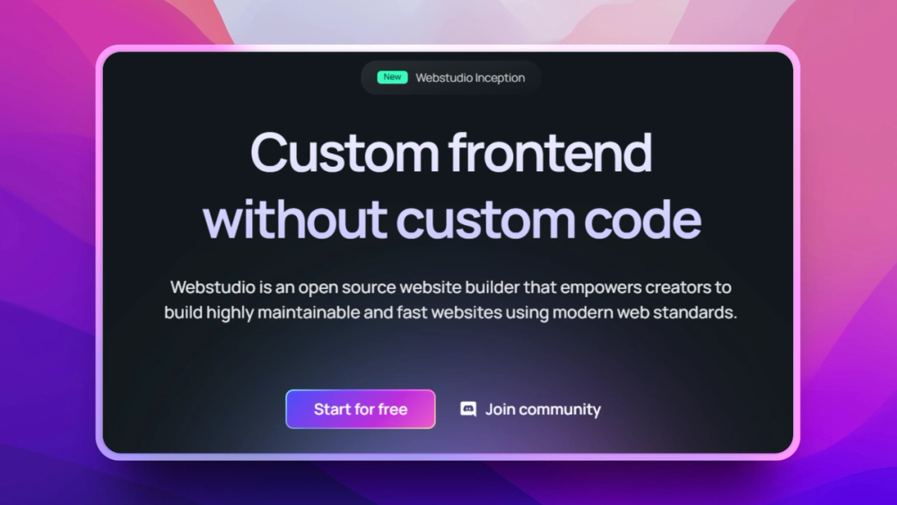 image of Webstudio