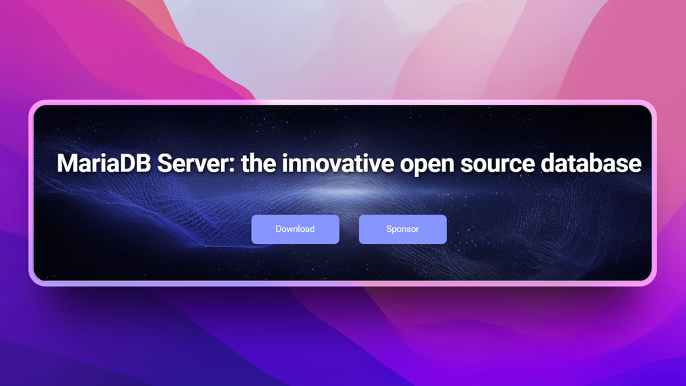 image of MariaDB Server