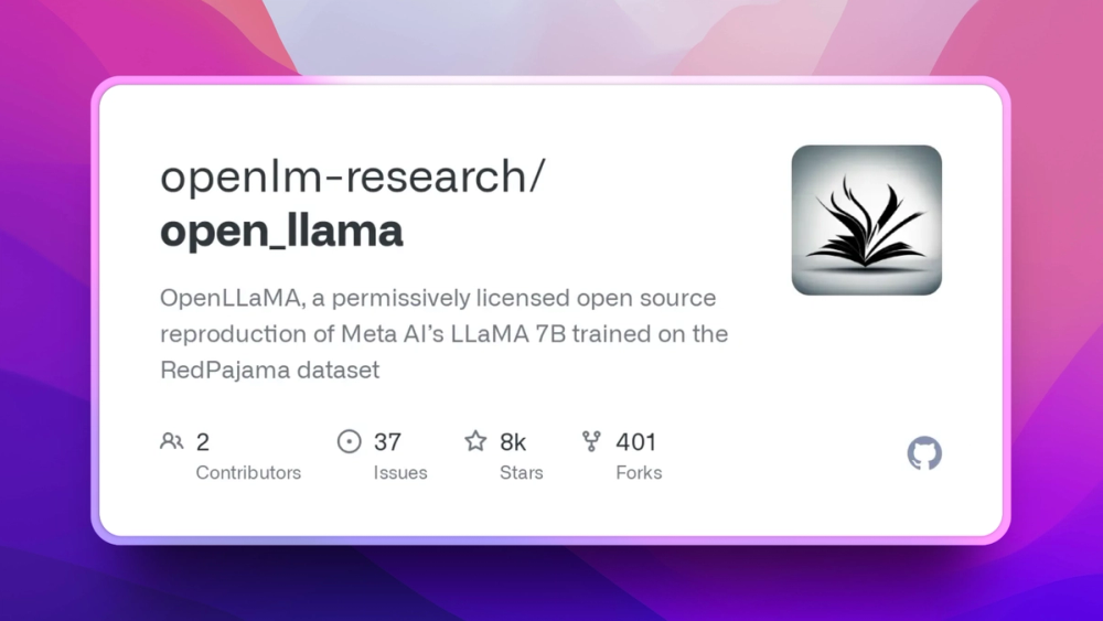 image of OpenLLaMA
