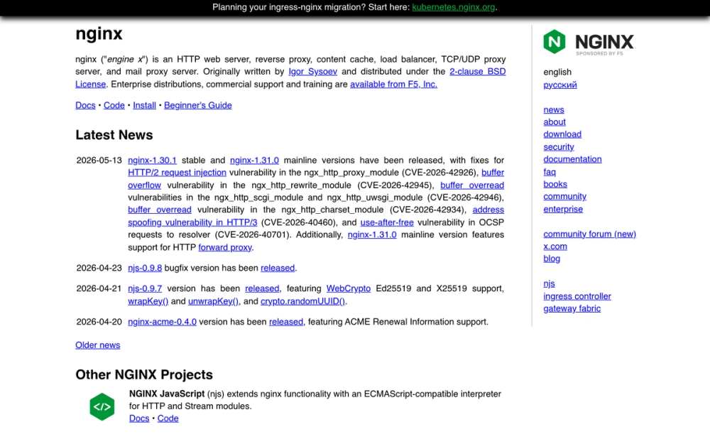 Nginx web server and reverse proxy Nginx web server and reverse proxy