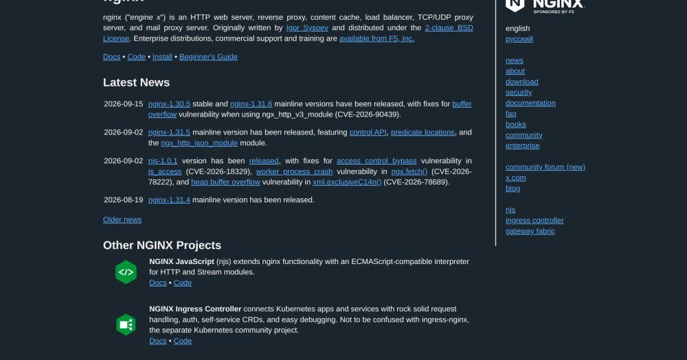 image of Nginx