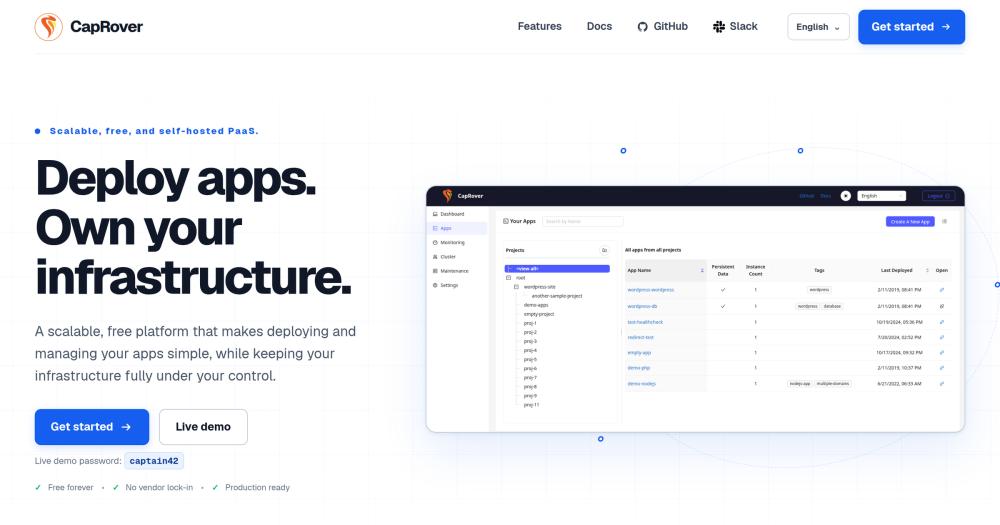 Image for CapRover