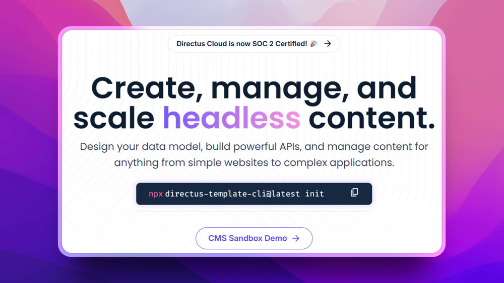 image of Directus