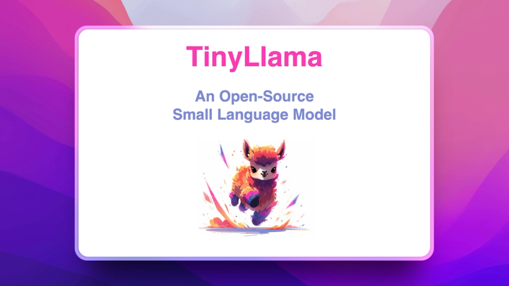 image of TinyLLaMA