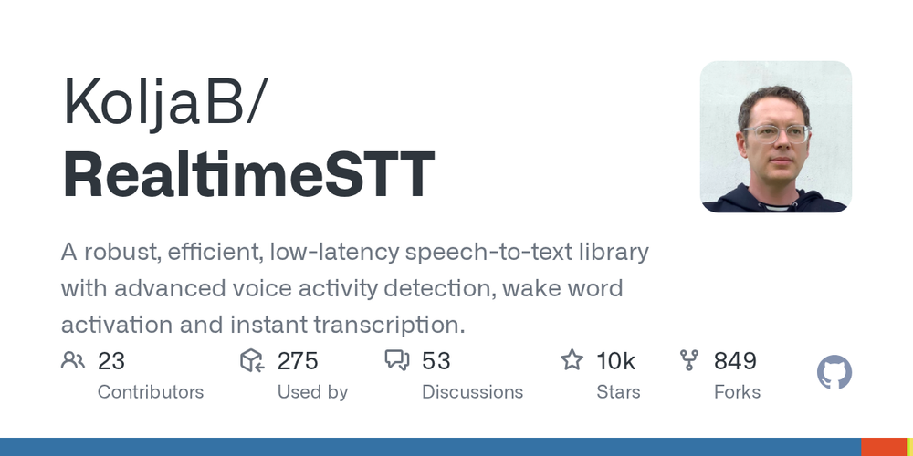 image of RealtimeSTT