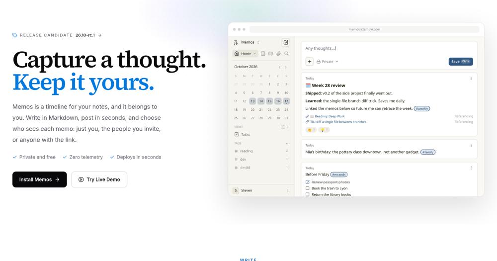 image of Memos