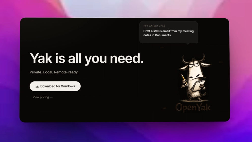 image of OpenYak image of OpenYak