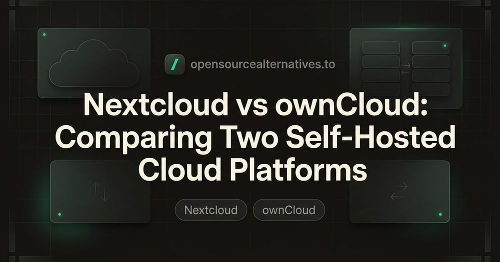 Nextcloud vs OwnCloud: Comparing Two Self-Hosted Cloud Platforms blog thumbnail image