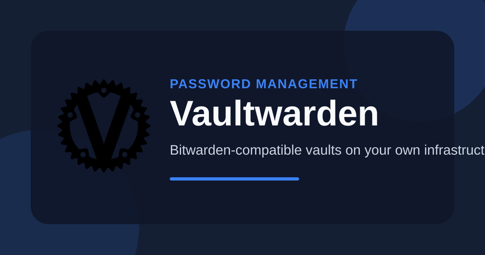 image of Vaultwarden image of Vaultwarden