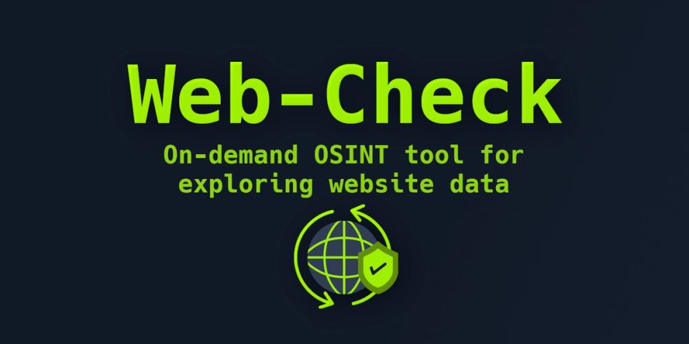 image of WebCheck-OSINT image of WebCheck-OSINT