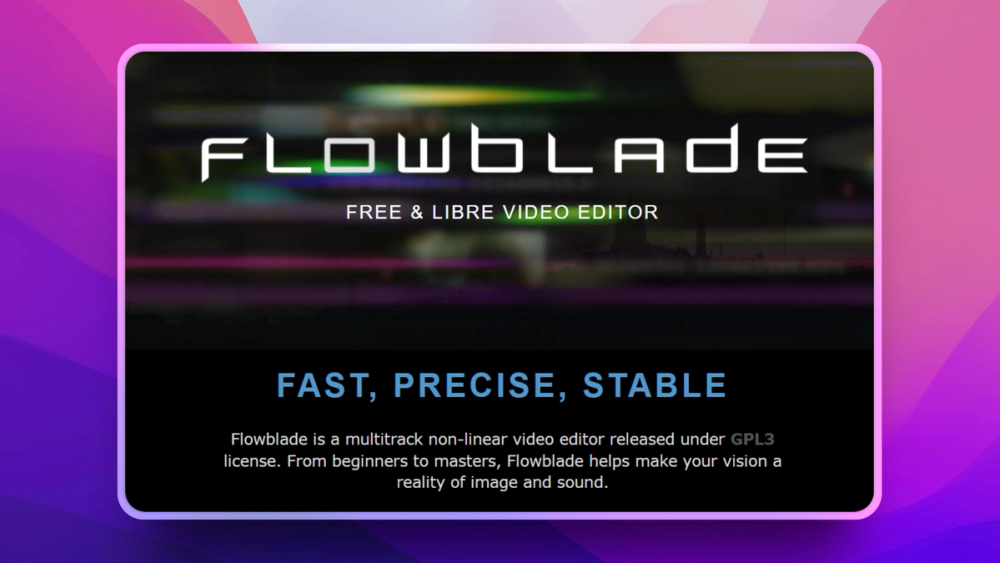 image of Flowblade