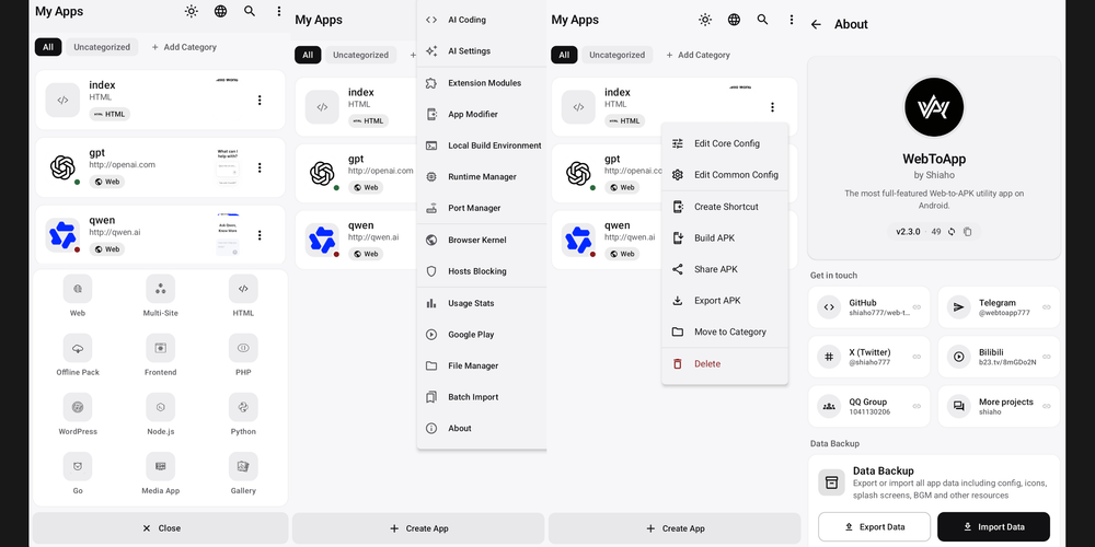 image of Web To App