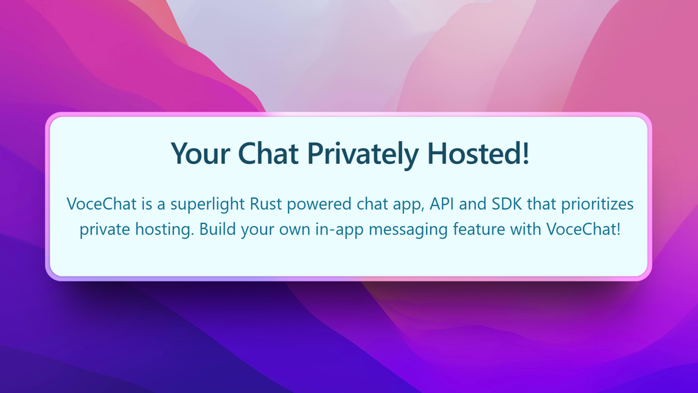 image of VoceChat