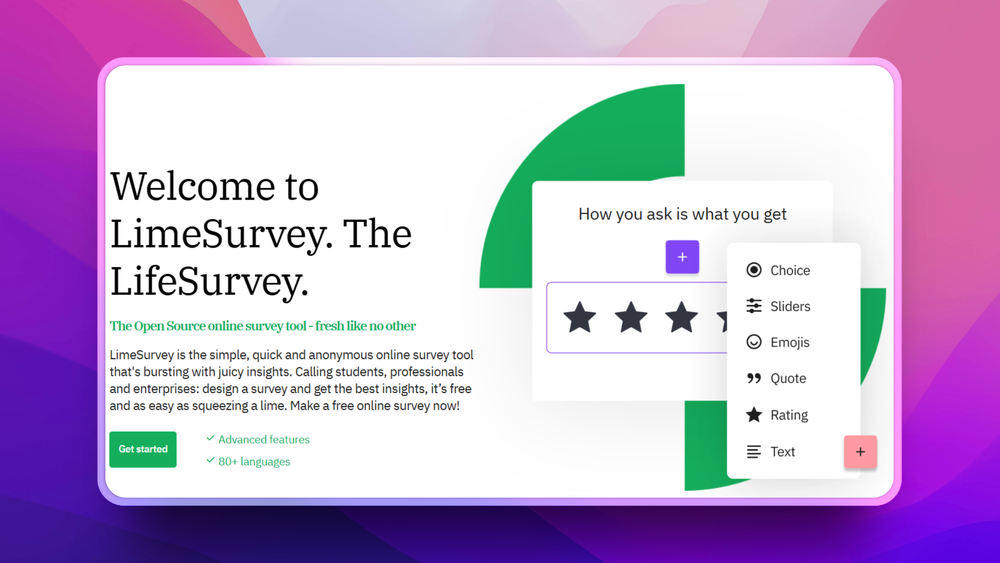 image of LimeSurvey