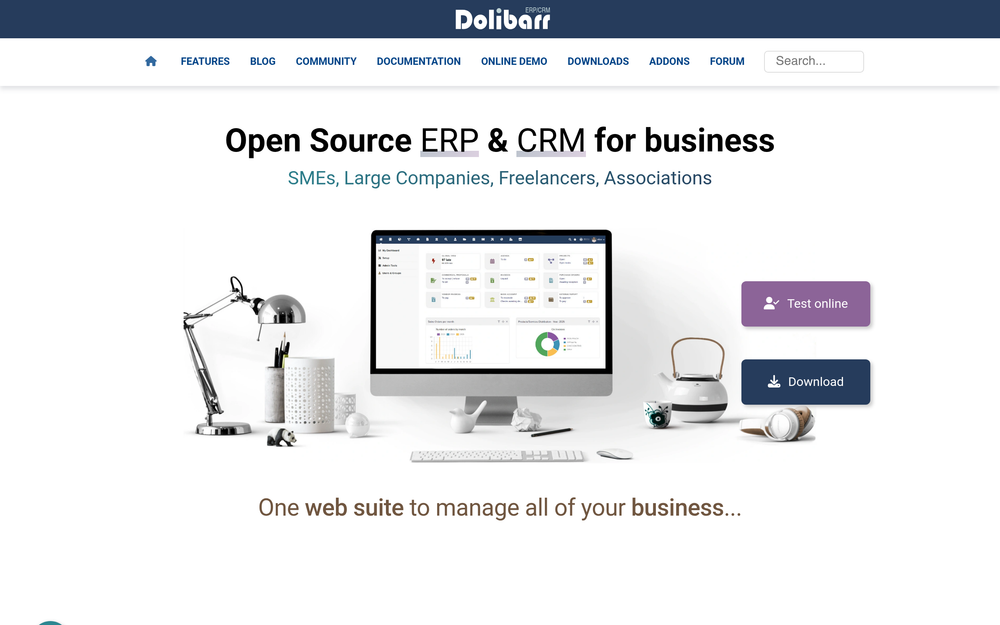 Dolibarr ERP and CRM Dolibarr ERP and CRM