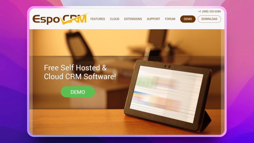 image of EspoCRM