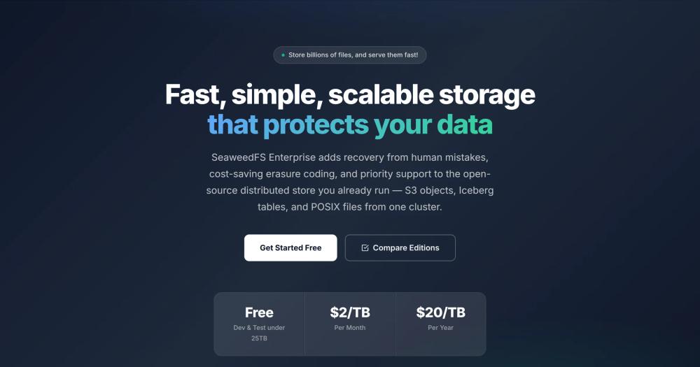 image of seaweedfs