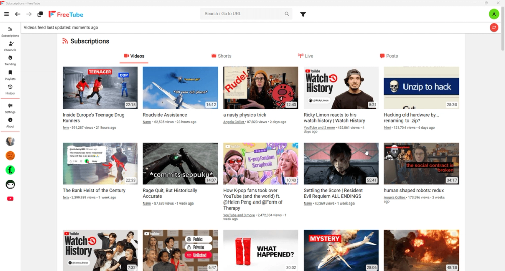 image of FreeTube