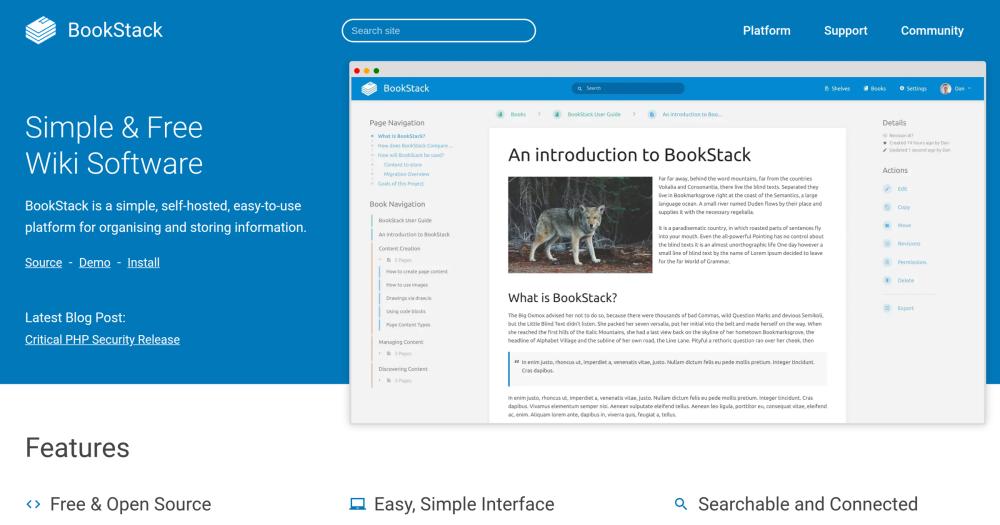 Image for BookStack