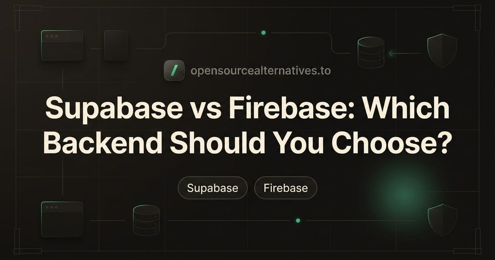 Supabase vs Firebase: Which Backend Should You Choose? blog thumbnail image Supabase vs Firebase: Which Backend Should You Choose? blog thumbnail image