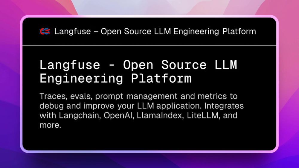image of Langfuse