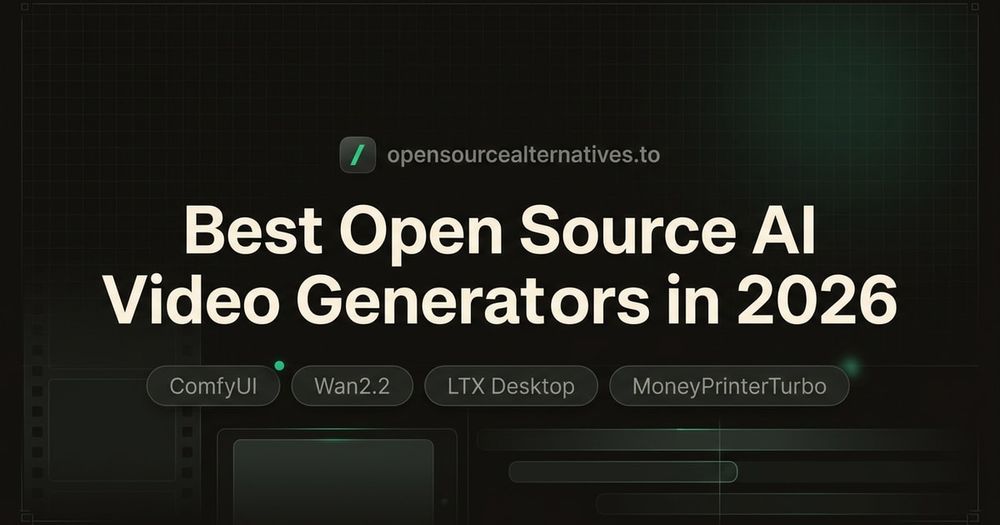 Best Open Source AI Video Generators in 2026: 8 Compared blog thumbnail image Best Open Source AI Video Generators in 2026: 8 Compared blog thumbnail image