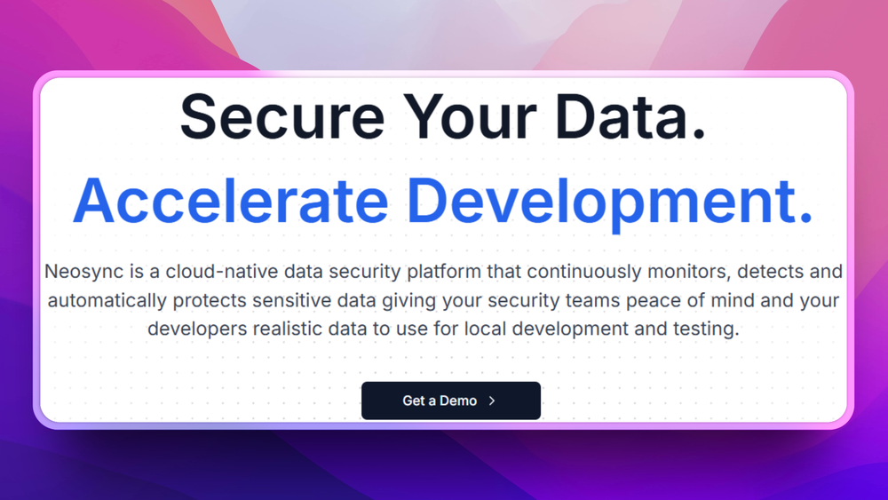 image of Neosync