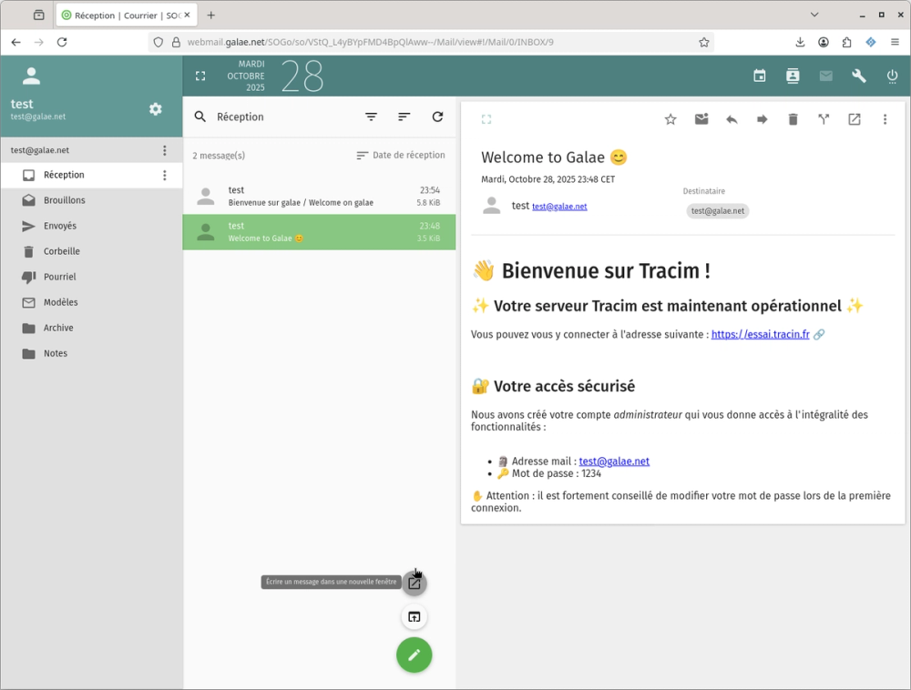 image of Galae Email