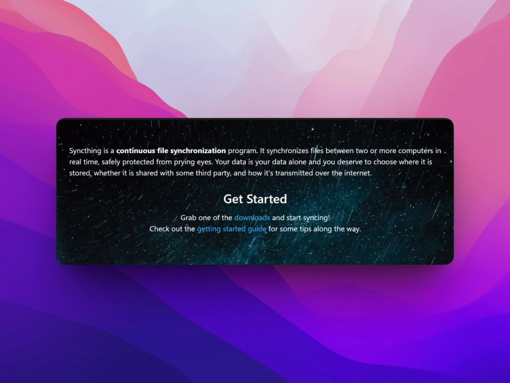 image of Syncthing image of Syncthing