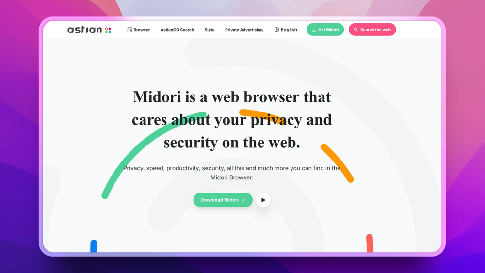 image of Midori Browser