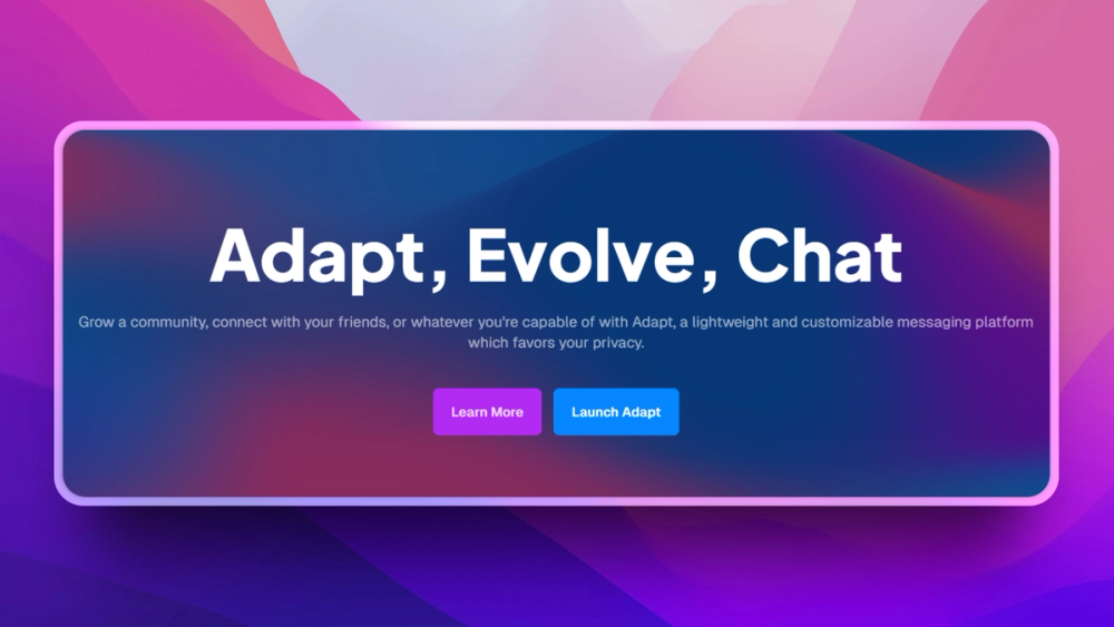 image of Adapt