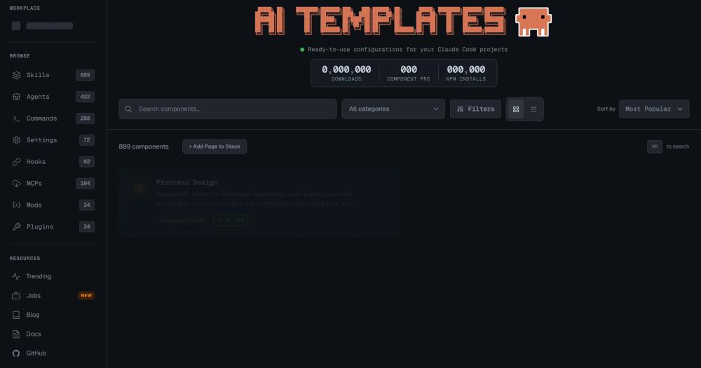 image of claude-code-templates