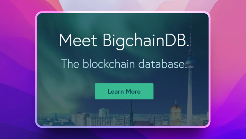 image of BigchainDB